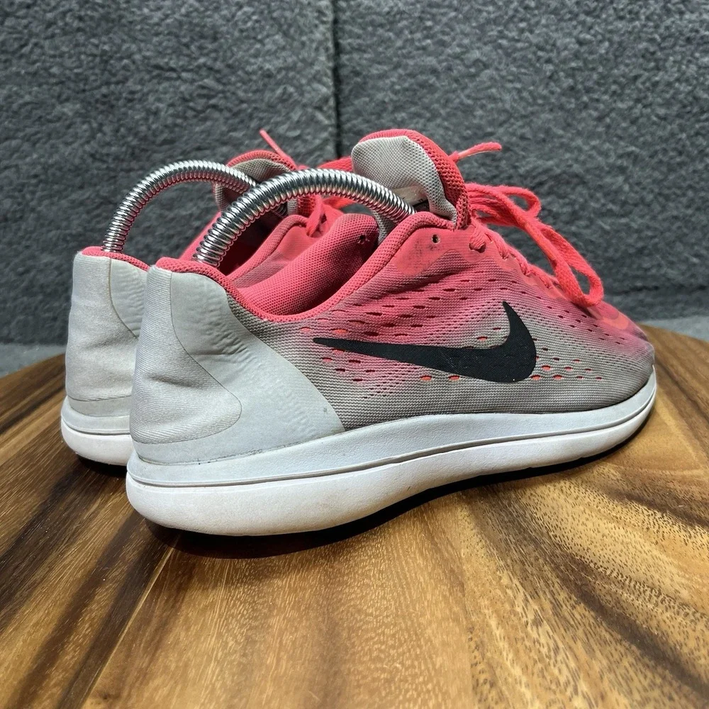 Nike Size 7Y Youth Running Shoes Low Top Sneakers Tennis‎ Shoes White Pink